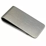 FA.WESSEL Geldscheinklammer Edelstahl. Edel und elegant für Männer mit Stil und Klasse | Geldklammer | Money Clip | Geldclip