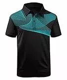 onedog Poloshirt Herren Poloshirt Herren Kurzarm T-Shirt Männer Polo Atmungsaktives Golf Tennis Sommer Slim Fit Polohemd