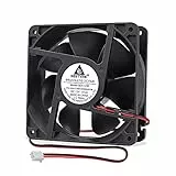GDSTIME 120mm Gehäuselüfter 120 x 38mm Lüfter 12CM Computerlüfter 12038 bürstenloser 12V PC Lüfter 3000 U/min für Router Spielkonsole TV Box