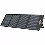 BALDERIA Solarboard 120W | Faltbares Solarpanel für Powerstations | Solarmodul für mobile Solargeneratoren mit DC, USB, 2 Ständer & Griff | Strom für Outdoor, Camping, Notfall, Balkon & Wohnmobil