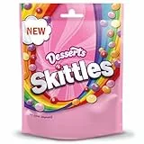 Skittles Vegane Süßigkeiten-Beutel mit Dessert-Geschmack 152g inkl. Steam-Time ThankYou