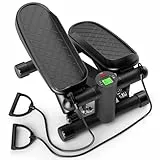 Ultrasport Stepper für Zuhause I Mini Fitness, 2 in 1 Up-Down Swing Stepper LCD Display I Fitness Stepper für Zuhause, Ministepper