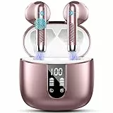 Drsaec Bluetooth Kopfhörer, In Ear Kopfhörer Kabellos Bluetooth 5.3 Kabellose Kopfhörer mit 4 Mic, Neue ENC Noise Cancelling Wireless Earbuds 48H Tiefer Bass, IP7 Wasserdicht Ohrhörer LED-Anzeige