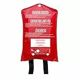 Smartwares FEX-15900 Feuerlöschdecke — 1,60 x 1,80 m — schnelle Verwendung, Weiß