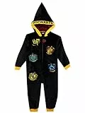 Harry Potter Jungen Schlafoveralls Schwarz 158