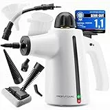ProfiCare® Dampfreiniger Handgerät | 3,7 bar | säubert entfettet desinfiziert | 105°C | Auto, Küche, Bad, Polster | 1050W | mit 5m Kabel & Zubehör | Steam Cleaner | Handdampfreiniger | PC DR 3145