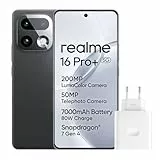 realme Smartphone 16 Pro+ 5G 256GB 8GB Master Grey INT+NFC RMX5131 EU AMZ