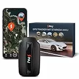 PAJ GPS Power Finder GPS-Tracker Auto, Motorrad, Fahrzeuge und LKW´s mit Magneten und Live-Tracking, ca. 40 Tage Akkulaufzeit (bis zu 90 Tage im Standby-Modus)