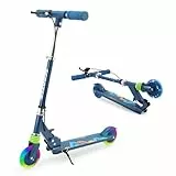 TENBOOM Roller Kinder Scooter Roller mit Hinterradbremse LED-Leuchtrad Höhenverstellbarer Scooter für Kinder Roller klappbar Tretroller Kinder ab 3 Jahre