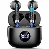 Wireless Earbuds, Bluetooth 5.4 Kopfhörer Deep Stereo In Ear Ohrhörer mit ENC Noise Cancelling Mikrofone, 40H Wiedergabe Ohrstöpsel mit Mini-Hülle, IP7 Wasserdichtes Headset mit LED-Anzeige, USB C
