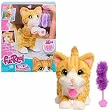 Just Play furReal Bella the Biscuit-Making Kitty, 25,4 cm großes, interaktives Spielzeug-Kätzchen, 30+ Geräusche und Reaktionen, Plüschtier, Kinderspielzeug ab 4 Jahren