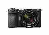 Sony Alpha 6700 Spiegellose APS-C Digitalkamera inkl. 18-135mm Objektiv (KI-basierter Autofokus, 5-Achsen-Bildstabilisierung, 4k 120p Video, Touch-Display)