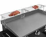 WEBROIL Universal-Grill-Warmhalterost für Blackstone 91,4 cm, 71,1 cm, 55,9 cm, 43,2 cm, 43,2 cm, verstellbares Gestell für Weber und die meisten Flachgrills, Grillrost für Blackstone 2149, 1984, 1554