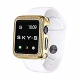 Sky B Apple Watch Case,Halo,Yellow Gold,Serie 1-3, 38 mm