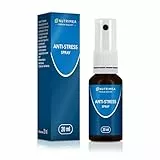 Anti-Stress Spray mit Sofort-Effekt - Gegen Innere Unruhe und Anspannung - Mit Mohnblume + Melisse für die Nerven, 20 ml Nutrimea - Rote Früchte Geschmack