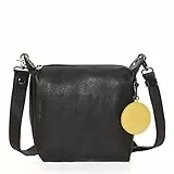 Mandarina Duck Schultertasche Schwarz (Schwarz) Mellow Leather P2fzt52 24 x 24 x 10 cm (L x H x B)