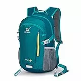 SKYSPER Leicht Wanderrucksack Klein Rucksack mit Rückenbelüftung Trekkingrucksack aus atmungsaktivem 3D Air Mesh Polyester Camping Outdoor Wandern Rucksack