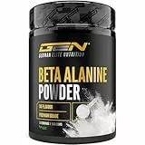 Beta Alanin Pulver - 500 g - über 99% reines Beta-Alanin (Aminosäure) - vegan & hochdosiert - German Elite Nutrition