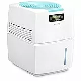 TROTEC Luftwäscher AW 10 S – 3-in-1-Kombigerät: Luftbefeuchter, Luftreiniger und Geruchsbeseitiger – Gebläsestufen 3, Luftmenge 126 m³/h, Befeuchtungsleistung 400 ml/h