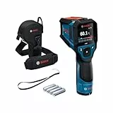 Bosch PRO GIS12V‑800‑16 Infrarot‑Thermometer, Typ‑K Schnittstelle, 20:1 Verhältnis, IP54, Dual‑Power, inkl. Batterieadapter & AA‑Batterien – vielseitig für präzise Temperatur‑ und Materialmessung
