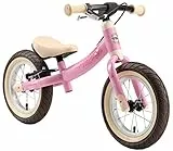 BIKESTAR Kinder Laufrad Lauflernrad Kinderrad für Mädchen ab 3-4 Jahre | 12 Zoll Sport Kinderlaufrad Rosa | Risikofrei Testen