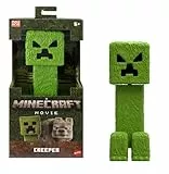 Mattel Minecraft Große Actionfiguren, 30 cm große, bewegliche Creeper-Sammelfigur, inspiriert von Ein Minecraft Film, JFR66, [Mehrfarbig]