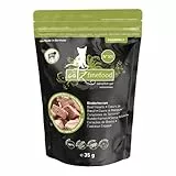 Catz finefood Purrrrly No. 105 Rinderherzen, gefriergetrockneter Katzensnack/ Katzenleckerli, 6er Pack (6 x 35 g)
