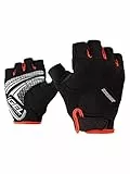 Ziener Herren COLIT Fahrrad-, Mountainbike-, Radsport-Handschuhe | Kurzfinger - atmungsaktiv/dämpfend/rutschfest, black/Grenadine, 9