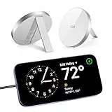 ESR for Magsafe Ladegerät, Wireless Charger mit Ständer für iPhone 16/16 Pro/16 Pro Max/15/14/13, AirPods 4/3/2 Pro,Induktive Ladestation mit 1,5m Verstärktem Nylonkabel, Weiß (Ohne Netzteil)
