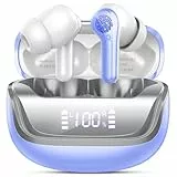 Bluetooth Kopfhörer, Kopfhörer Kabellos Bluetooth 5.4, In Ear Kopfhörer mit Tiefer Bass 4 ENC Noise Cancelling Mic, Wireless Kopfhörer IP7 Wasserdicht Wireless Earbuds, 45H Ohrhörer LED Anzeige