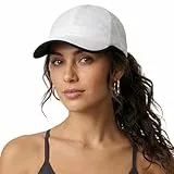 TOP-EX Cooling Baseball Caps für Damen Pferdeschwanz, Sommer UPF 50 Sun Basecap Damen UV Schutz mit Mesh für Running Training, Wasserdicht, Atmungsaktiv, Faltbar, Weiß-schwarzem Rand S/M
