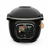 Krups CZ912815 Cook4Me Touch Multikocher, Kunststoff, 6 liters, Schwarz