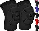 RDX Knieschoner für MMA Kickboxen und Muay Thai Training, Schaumstoff Gepolsterte Unterstützung Kniestütze Guard, Kampfsport Grappling Schutzkleidung Käfig BJJ Karate Volleyball Wrestling