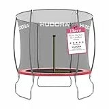 HUDORA Trampolin Fantastic in versch. Größen - Gartentrampolin mit Sicherheitsnetz - Sporttrampolin für bis zu 100kg - Familien-Trampolin mit extra breiter Randabdeckung für Kinder & Erwachsene