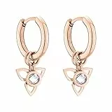 Tamaris Damen Ohrring in Roségold aus Edelstahl TJ-0018-E-15