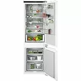 AEG Einbau-Kühl-Gefrier-Kombination 178cm, Serie 8000 360°Cooling: optimale Luftfeuchtigkeit & Zirkulation, Getrennter Kühl- (182L) & Gefrierraum (62L), NoFrost Abtauautomatik, Festtür, TSC8M181BC