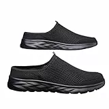 Orthopädische Sandalen Herren Sommer Slip On Walking Shoes Men Turnschuhe Atmungsaktiv Freizeitschuhe Walkingschuhe Solid Color Fitnessschuhe Minimalistische Joggingschuhe Flache Wanderschuhe