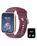RUIMEN Smartwatch für Damen Herren Bluetooth-Anruffunktion 1.85' Fitnessuhr mit 100+ Sportmodi,SpO2 Pulsmesser Schlafmonitor Schrittzähler,IP68 Wasserdicht,KI-Sprachassistent für Android iOS Handy