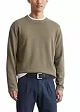 Marc O'Polo Herren Strickpullover mit Rundhalsausschnitt klassisch, Braun (Pavestone), S