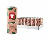 Thom's T Ice Tea Peach, Pfirsich Eistee Still, 250ml Dose (24er Pack, Inkl. 6€ Pfand)