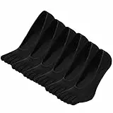 ZAKASA Zehensocken Damen 6 Paar Baumwolle Socken für Sport Laufen Gehen Bunt Sportsocken EU 35-41/Schwarz