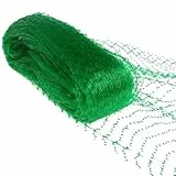 Dreamil Vogelschutznetz 2m x 10m Vogelnetz Vogelschutznetz engmaschig Robust witterungs- & UV-beständig Hühnernetz Gartennetz Geflügelnetz Geeignet für Balkongartenteiche（grün）