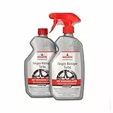 NIGRIN Peformance Turbo Felgenreiniger, 2x 0,5 Liter, selbstaktiver Reiniger für alle Felgen, säurefrei, mit Wirk-Indikator