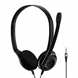 Sennheiser PC 5 CHAT Stereo-Headset – leichtes Stereo-Headset, robuste Konstruktion, schwarz