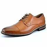 Bruno Marc Herren Derby Schnürhalbschuhe Klassischer Business Anzugschuhe BRAUN Prince-6 Talla 41.5EU/8.5US