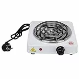 Mini-Heizplatte, 1000 W Haushaltsheizung, Elektroherd, Praktisch für das Kochen von Kaffee Im Heimbüro (Europäischer Standard 220–240 V)