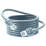 Bohconn Starlink Gen 3 Kabel 5M, wasserdichte Starlink-Kabelverlängerung für Starlink Standard Actuated Gen 3 / Satellite V3, Ersatz-Starlink-Ethernet-Kabel Gen 3 Grau