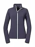 Schöffel Damen Fleece Jacket Schiara L, warme Fleecejacke mit Stretch, schnell trocknende Funktionsjacke mit Stehkragen, tattoo, 38
