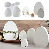 Silikonformen Gießformen Ostern, Silikonformen Gießformen, 5er Ostereier, DIY Easter Eggs, Gieß-formen Silikon, Silikonform Ostern, Silikonform Frühling,für DIY Ostereier Deko, Osterdeko (B)
