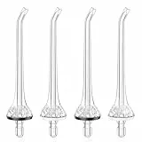 COSLUS Mundduschen-Aufsatz für Zahnspitzen: 4 Stück Mundduschen-Aufsätze, Ersatzköpfe, Düsenspitzen, nur kompatibel mit Mundduschen-Aufsatz C30 (FC5360)
